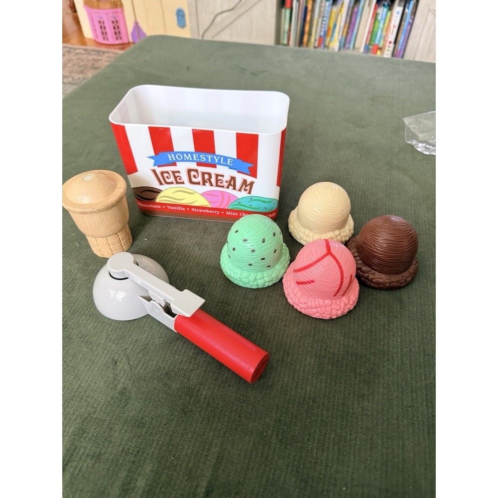 Melissa & Doug Scoop Stack Ice Cream Cone Magnetic Play Set Replacement Pieces